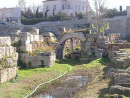 Ηριδανός και υδάτινα τοπία στον Κεραμεικό