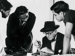 Έλληνες στο γραφείο του Le Corbusier